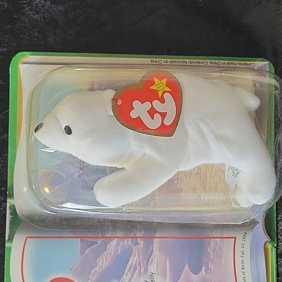 TY 2000 McDonald's Teenie Beanie Legends Chilly the Polar Bear - Picture 3 of 6